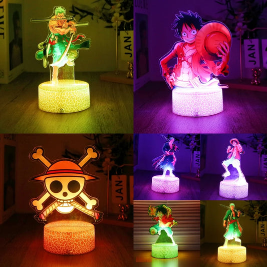 Straw Hats LED Night Light Collection