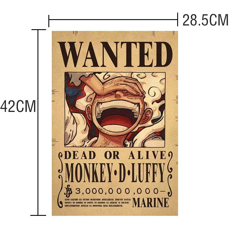 Wanted Posters 10pcs Set