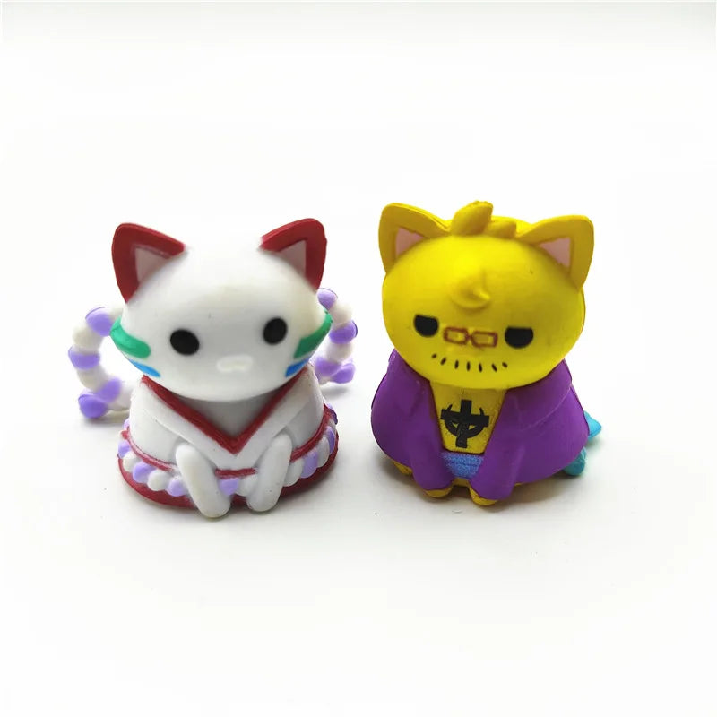 Chibi Cat Figurine 8-Pack