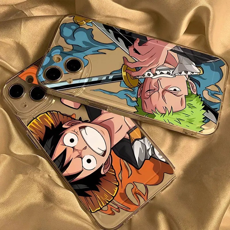 Luffy and Zoro Dynamic Duo Phone Cases