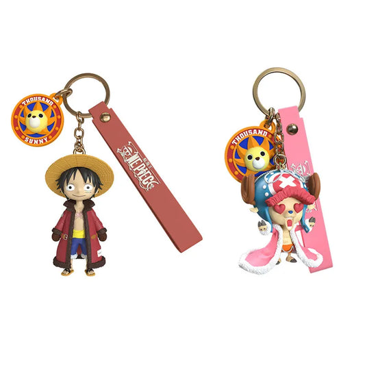 Luffy & Chopper Keychain