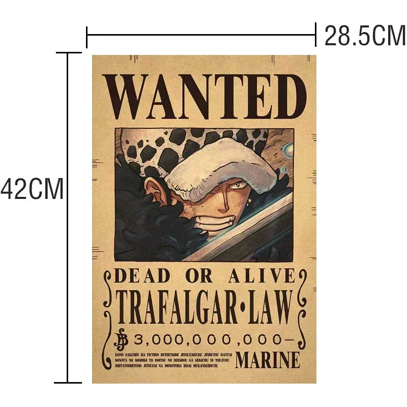 Wanted Posters 10pcs Set