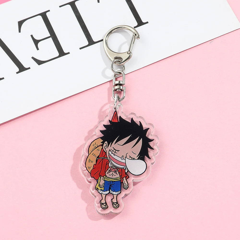 Zoro, Chopper & Luffy Keychain